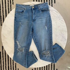 Articles of Society Relaxed Fit Boyfriend Distressed Jeans sz 27